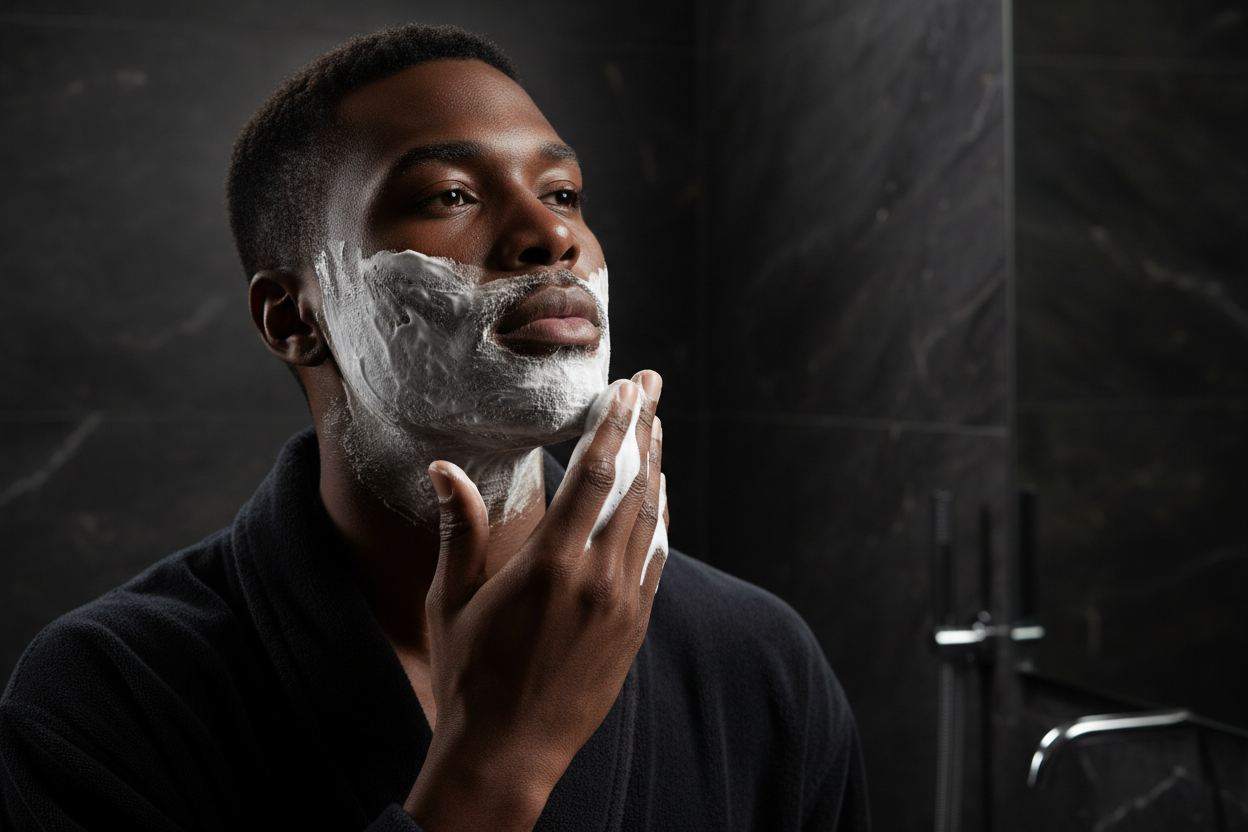 Why Black Men Get Razor Bumps:  The Real Solution for Clear Skin