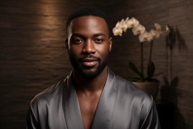 Black Man Editorial Portrait - Cole Skincare Blog