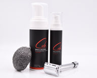 Multi action cleanse and shave dual hydrating gel use as aftershave to sooth the skin and hydrate 